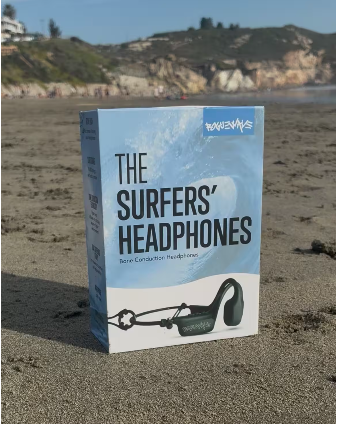 ROGUEWAVE Waterproof Headphones - Detail Shot